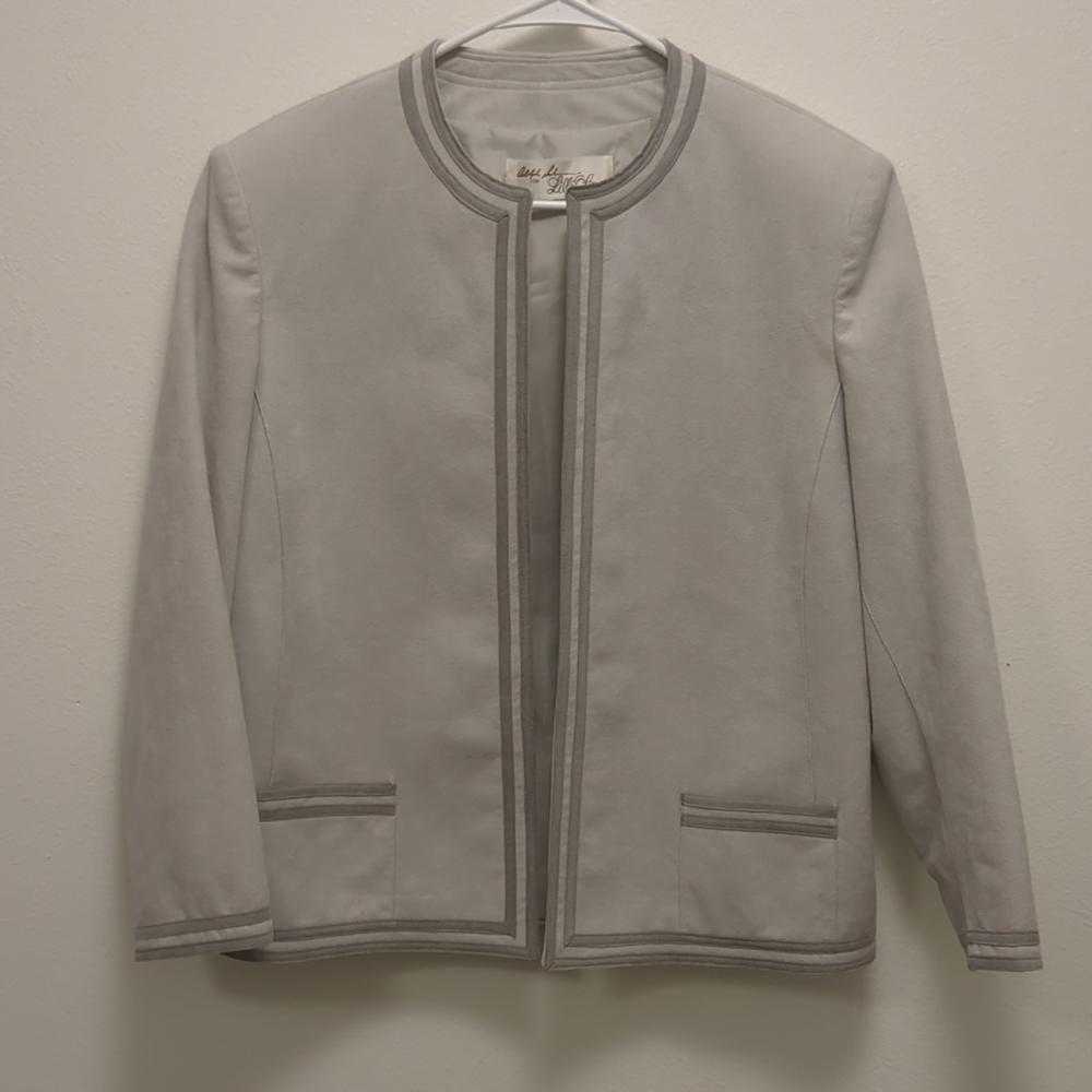 Adolf Schuman for Lilli Ann Vegan Suede Jacket - Classic Elegance
